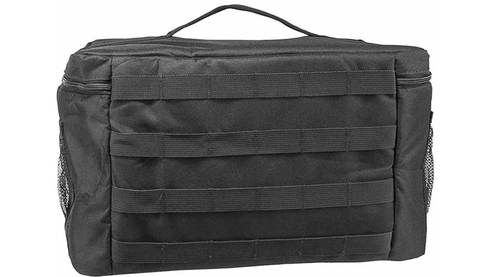 Vism By Ncstar Medium Insulated Cooler Lunch Box With Molle/Pal Webbing, Black, CVKOLM3023B