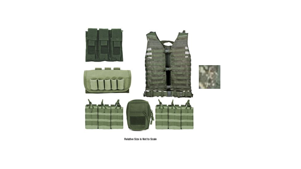 Vism Zombie Infected Kit - with Vest and 5 Ammo Pouches