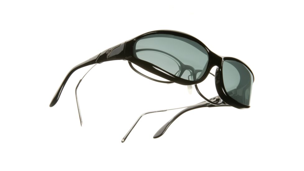Vistana Black Frame S Gray Polare Lens Sunglasses W602G
