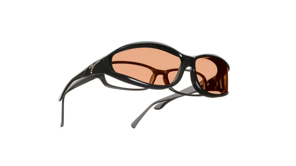 Vistana Black Frame S Copper Polare Lens Sunglasses W602C