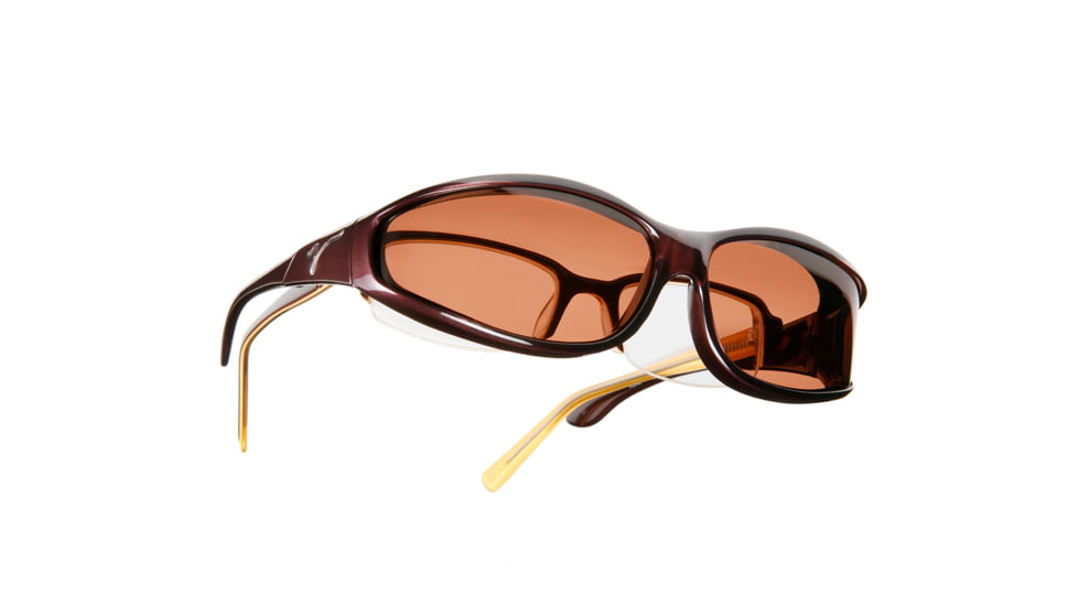 Vistana Burgundy Frame S Copper Polare Lens Sunglasses W609C