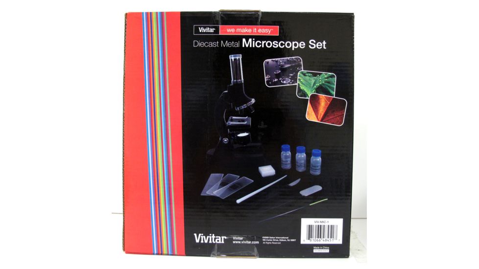 Vivitar 20 Piece Microscope Kit w/Case VIV-MIC-1