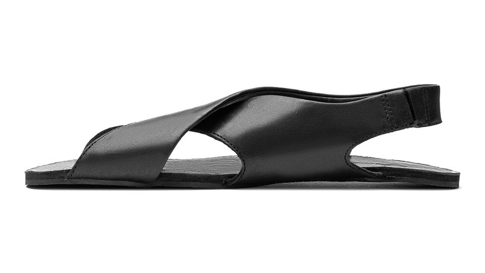 Vivobarefoot Duo Sandal - Womens, Black, 40, 200133-01-40