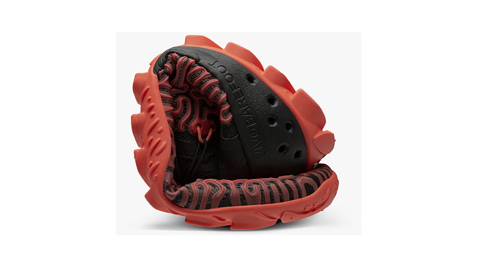 Vivobarefoot Esc Tempest Trailrunning Shoes - Mens, Obsidian/Orange, 12 US, 300099-03-45