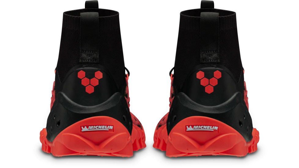 Vivobarefoot Esc Tempest Trailrunning Shoes - Mens, Black Neon Coral, 42, 300099-0242