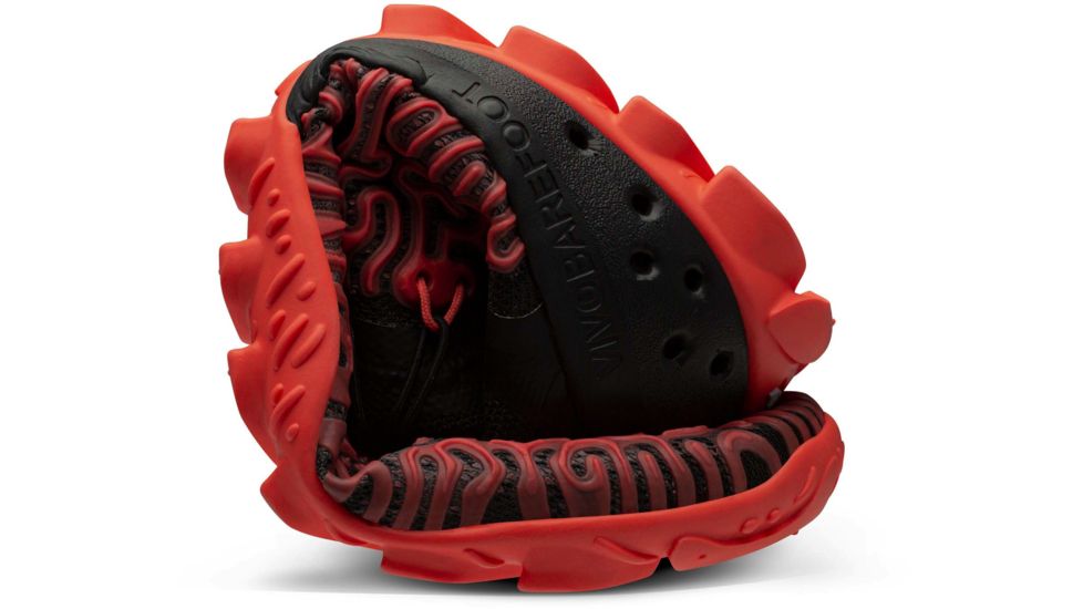 Vivobarefoot Esc Tempest Trailrunning Shoes - Mens, Black Neon Coral, 42, 300099-0242