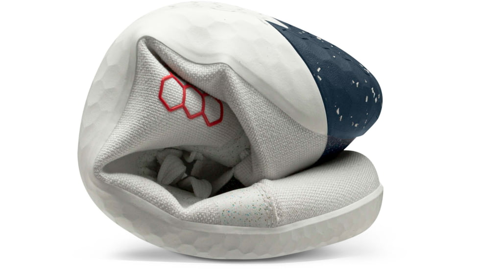 Vivobarefoot Geo Court Eco Casual Shoes - Mens, White/Navy/Red, 8 US, 300134-02-41