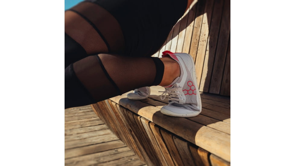 Vivobarefoot Geo Racer Knit Road Running Shoes - Mens, Moonstone, 40, 302054-0240