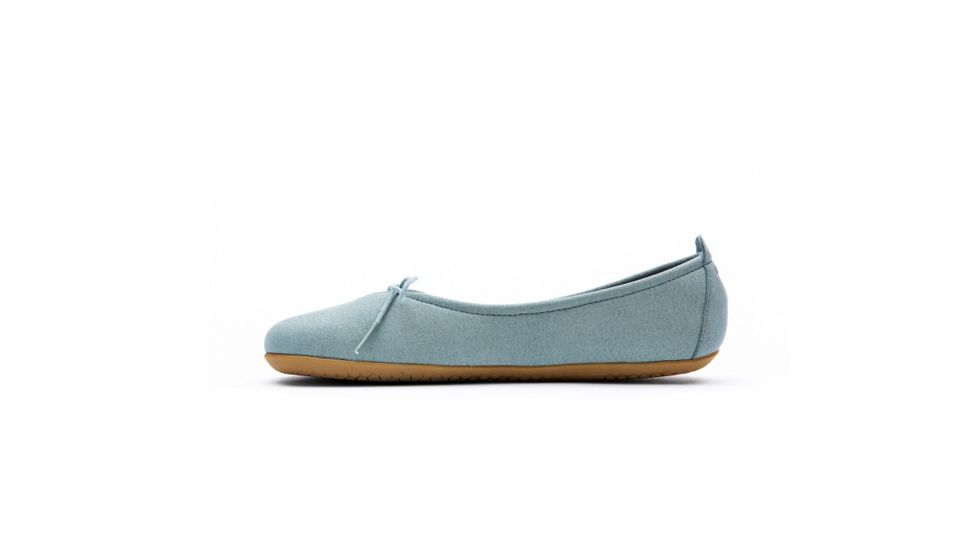 Vivobarefoot Jing Jing Lace Eco Suede Casual Shoe - Womens, Dusty Blue, 35, 200016-26-35