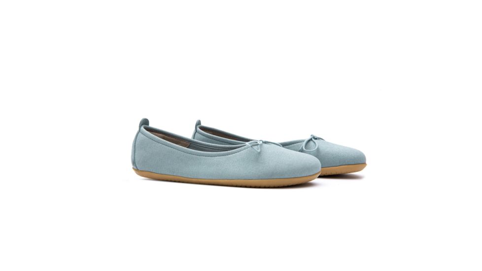 Vivobarefoot Jing Jing Lace Eco Suede Casual Shoe - Womens, Dusty Blue, 35, 200016-26-35