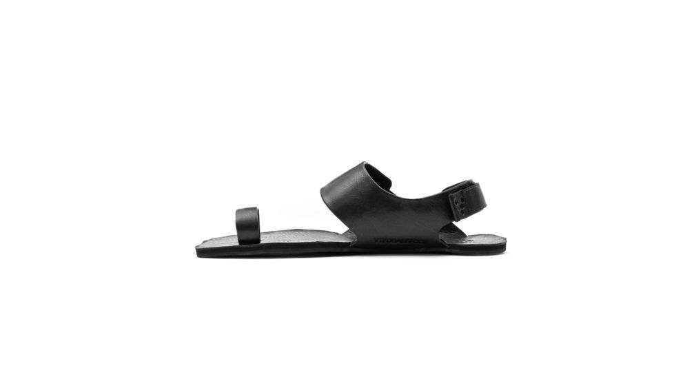 Vivobarefoot Kolhapuri Leather Elegant Sandal - Womens, Black/Hide, 42, 200064-02-42
