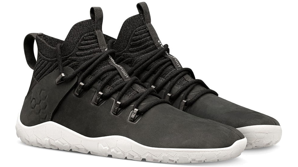 Vivobarefoot Magna FG Shoes - Men's, 12 US, 45 Euro, Obsidian/White, Regular, 309080-0245