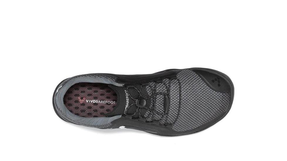 Vivobarefoot Primus FG Trail Running Shoes - Womens, Black/Charcoal, 39, 200072-05-39