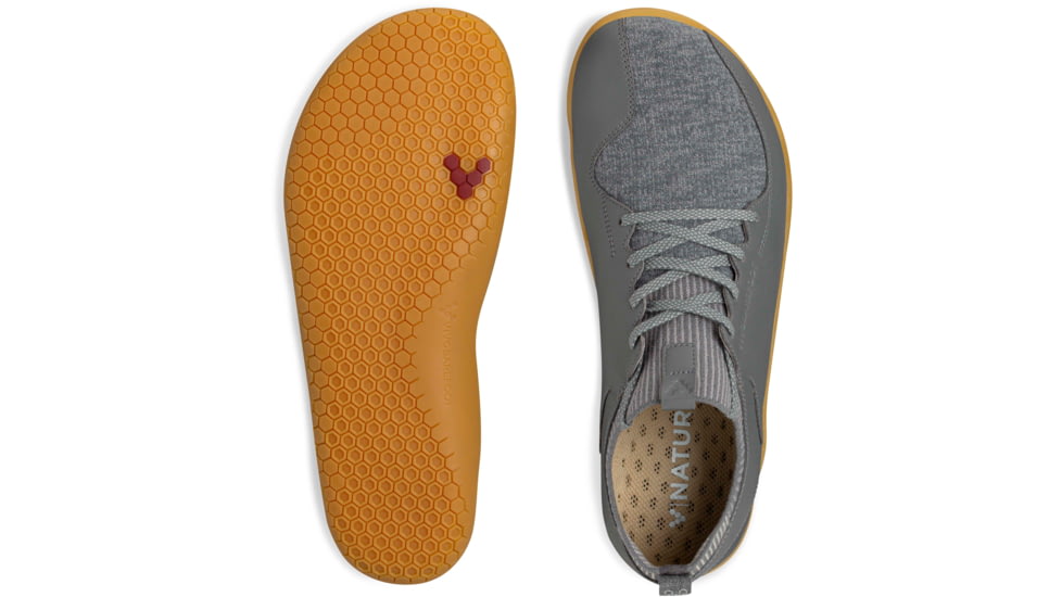 Vivobarefoot Primus Knit WMK Casual Shoes - Mens, Graphite, 42, 300115-0142