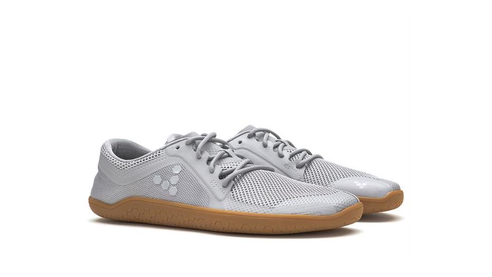 Vivobarefoot Primus Lite Road Running Shoes - Womens, Ash/Gum, 42, 200069-17-42