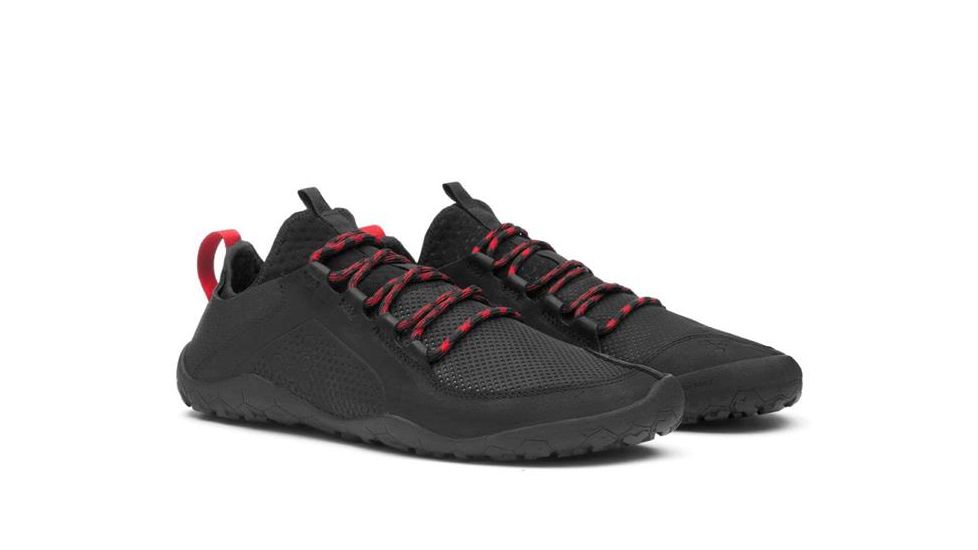 Vivobarefoot Primus Trek Leather Walking Shoes - Mens, Black, 44, 300062-01-44