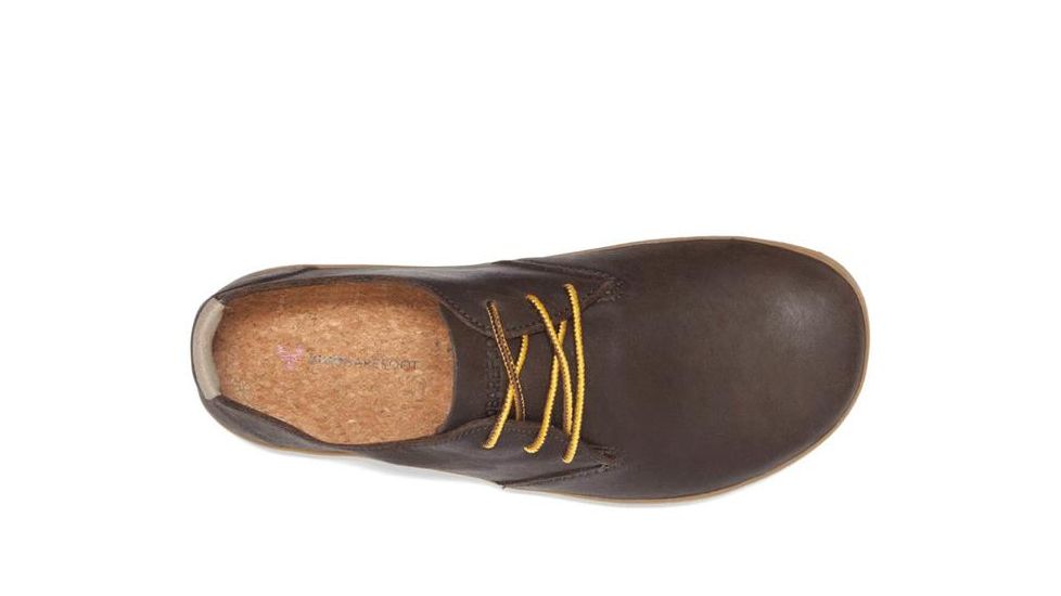 Vivobarefoot Ra Ii Leather Oxford Lace-Up Shoes - Mens, Brown/Hide, 42, 300040-11-42