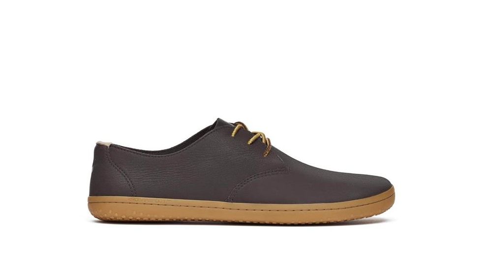 Vivobarefoot Ra Ii Leather Oxford Lace-Up Shoes - Mens, Brown/Hide, 42, 300040-11-42