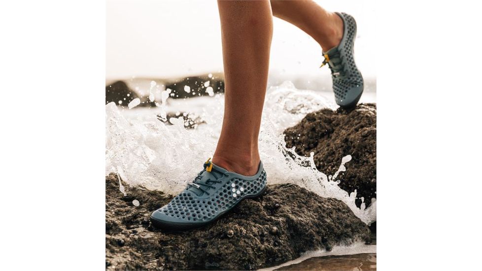 Vivobarefoot Ultra III Bloom X Finisterre Shoes - Mens, Light Blue, 44, 300077-10-44