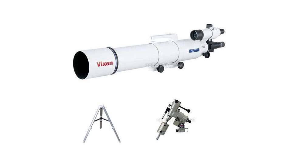 Vixen ED115SWT OTA SX-Trim APO Telescope TS-PR-2616GP-E on GP-E Mount with Al-150 Tripod