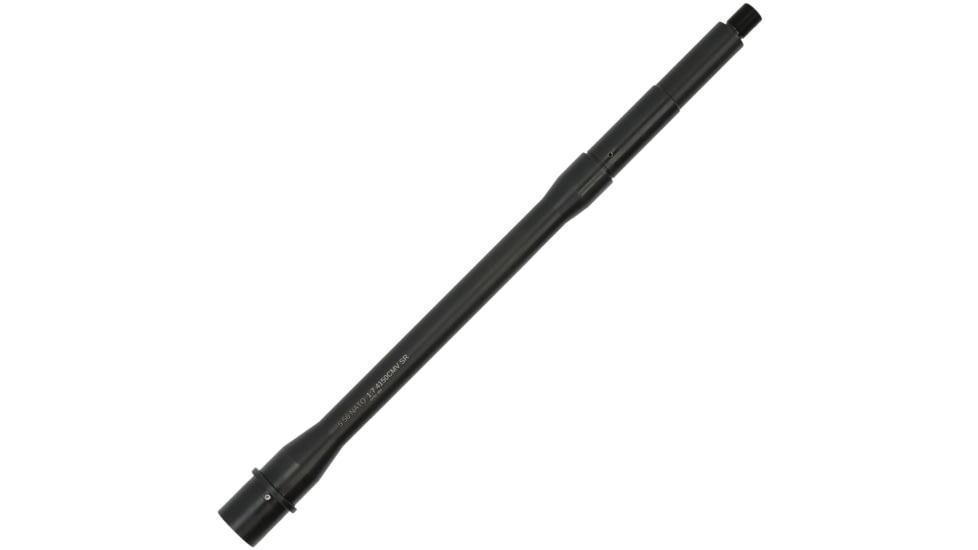 White Label Armory AR-15 5.56 NATO Threaded Barrel, 13.7in, Govermenr Profile, Mid Length, 1-7 Twist, Black, WLA-BRL-4004
