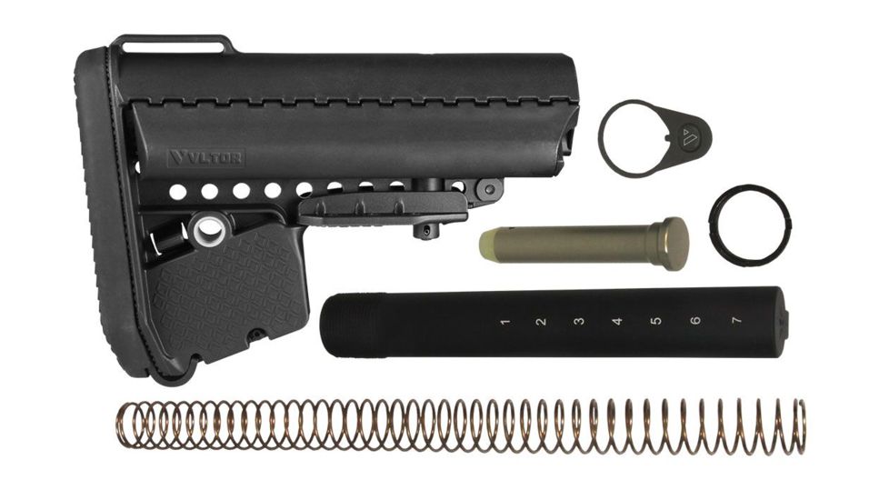 Vltor AEBKA5B A5 Stock Combo Kit AR-15 Polymer Black