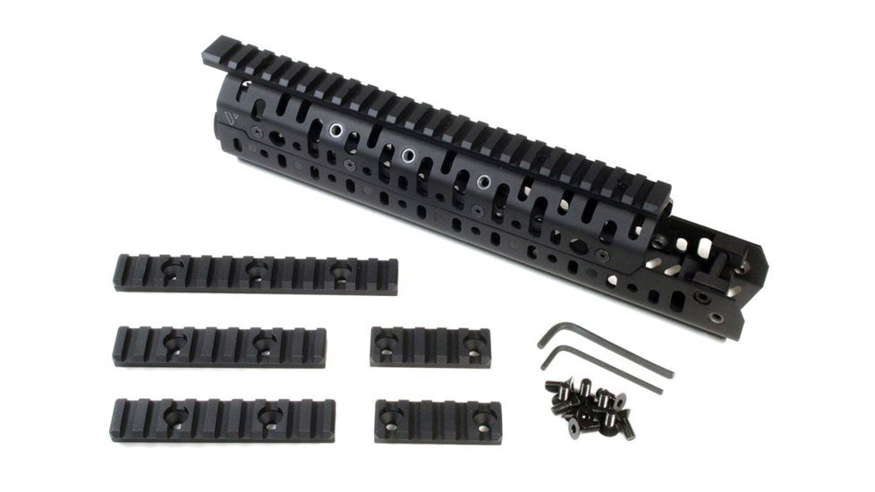 Vltor Fal Casv, Long, Solid Mount Handguard, Black CASV-FAL