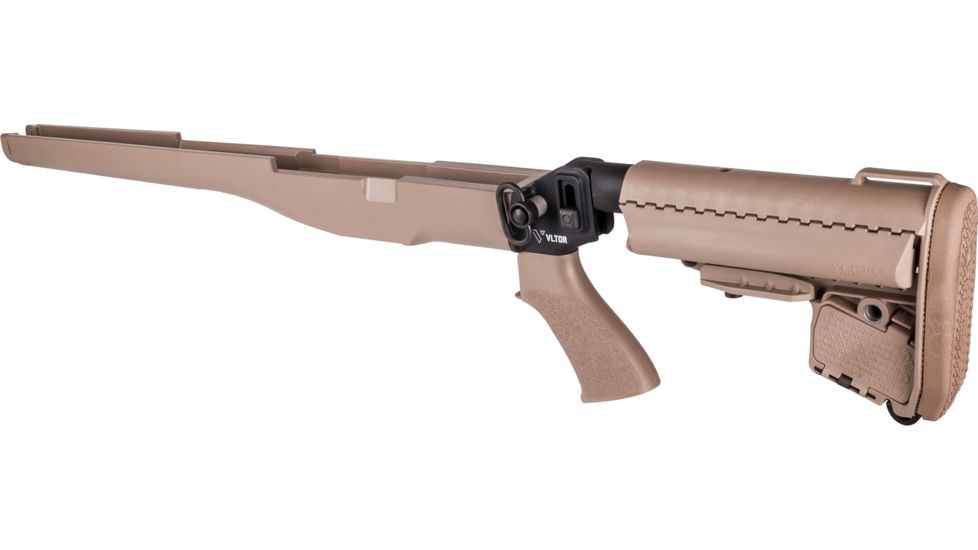 Vltor M1-S M1A, M14 Improved Stock System, Flat Dark Earth M1-SST