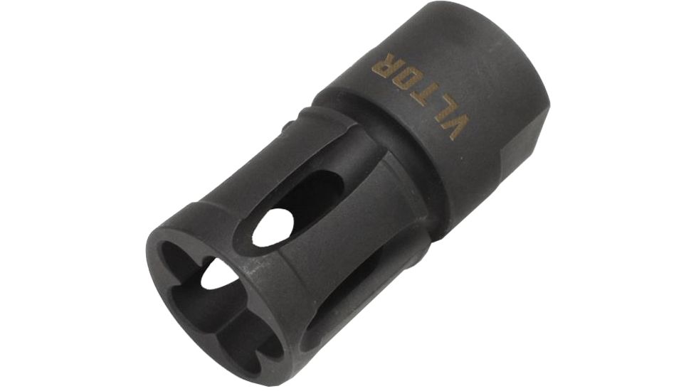 EDEMO Vltor Short Model Compensator, 6.5Mm, Thread 9/16-24, Black VC-65, EDEMO1