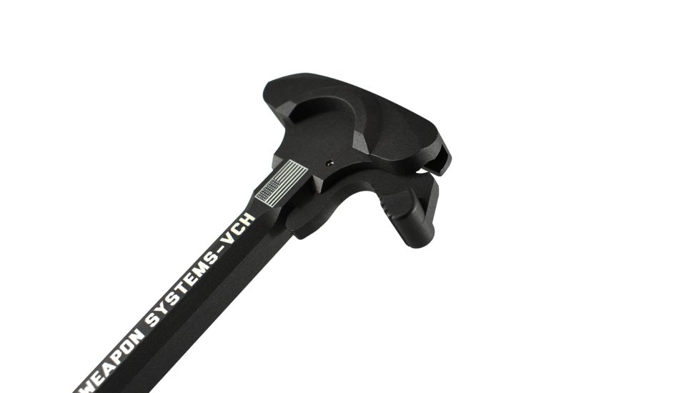 VLTOR VCH Charging Handle, Mod 4 - Medium Latch, Black, NSN N VCH-SF-4