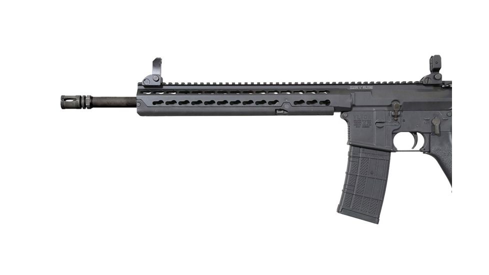 Vltor Vis Key Mod Polylithic Upper with Slimline 12in Hand Guard, Black VIS-KMSL12