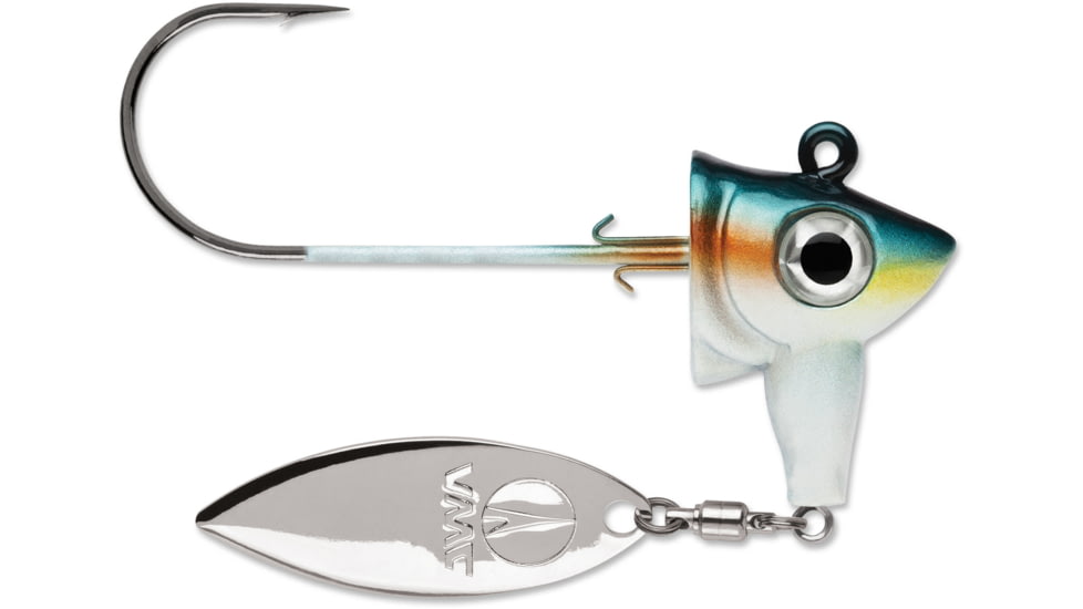 VMC Spin Jig 3/8 Threadfin Shad 3/8 Oz. 3/0 HK, SPJ38-TFSD