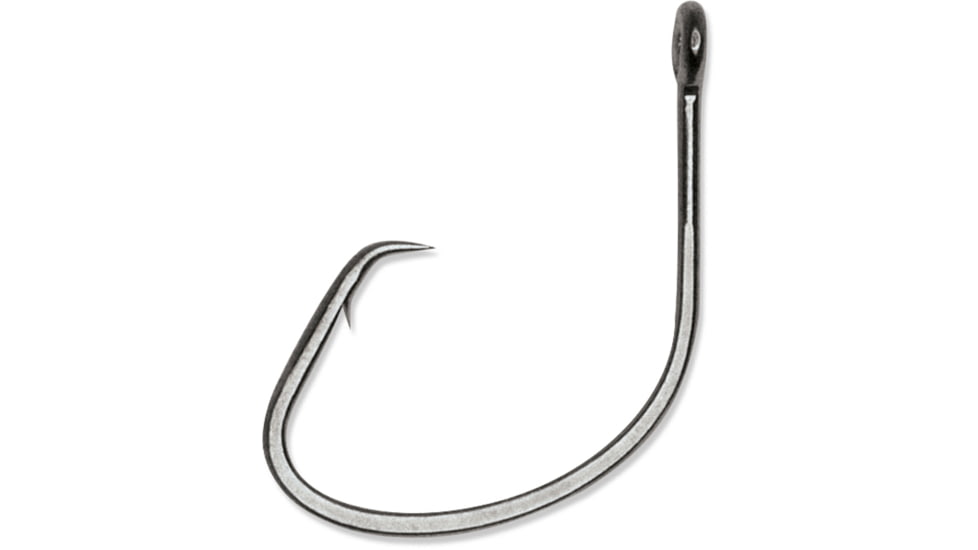 VMC SureSet Circle Hook, 1X Strong, Offset, Vanadium Steel, Needle Point, Coastal Black, Size 4/0, 8/Pack, 7381CB#4/0PP
