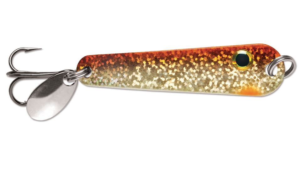 VMC Tumbler Spoon 1/12 oz, Glow Gold Fish, TMS112GGF