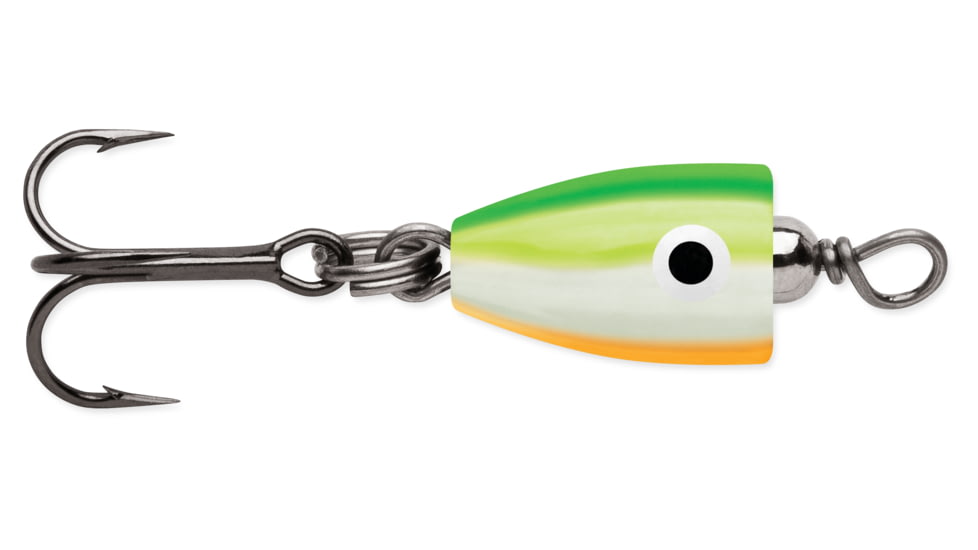VMC Tungsten Chandelier Jig, 1/8 oz, Green Orange Glow, TCJ18GOGL