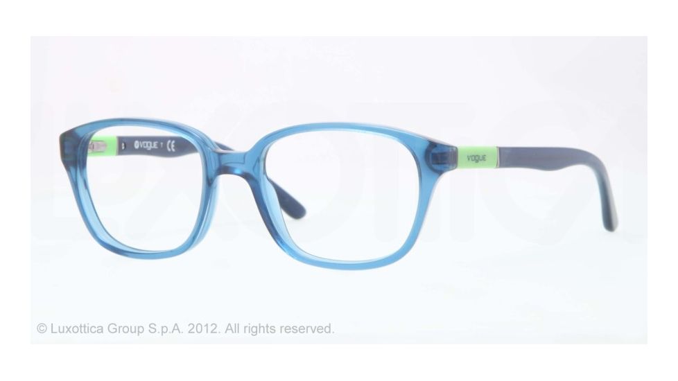 Vogue BABY 82 VO2810 Eyeglass Frames 2065-43 - Transparent Blue Frame, Demo Lens Lenses