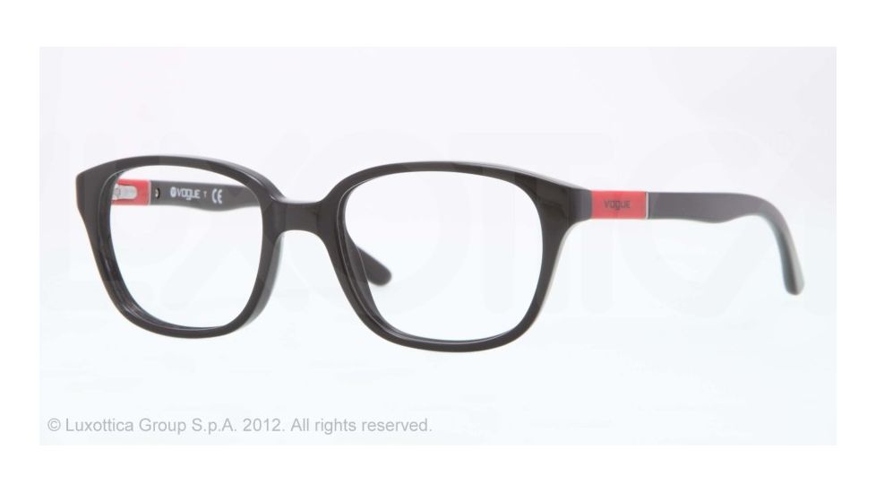 Vogue BABY 82 VO2810 Eyeglass Frames W44-43 - Black Frame, Demo Lens Lenses