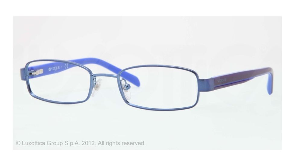 Vogue BABY 85 VO3866 Eyeglass Frames 877-46 - Blue Frame, Demo Lens Lenses