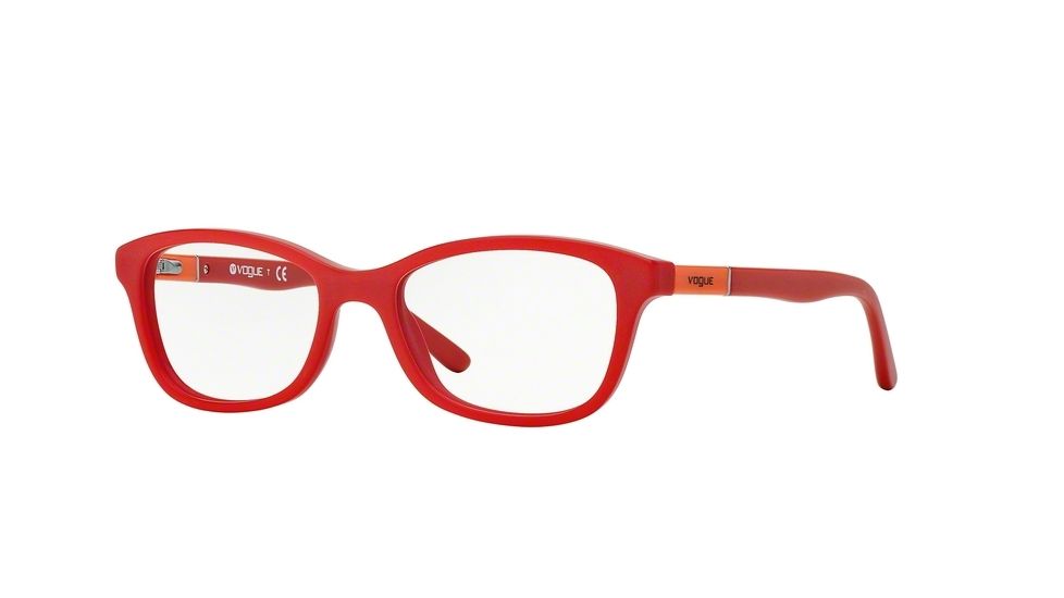 Vogue BABY 87 VO2892 Eyeglass Frames 2135S-45 - Crystal/matte Pearl Red Frame