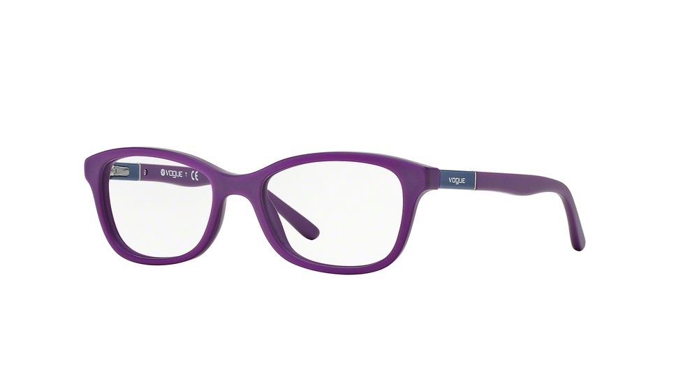 Vogue BABY 87 VO2892 Eyeglass Frames 2136S-45 - Crystal/matte Pearl Violet Frame
