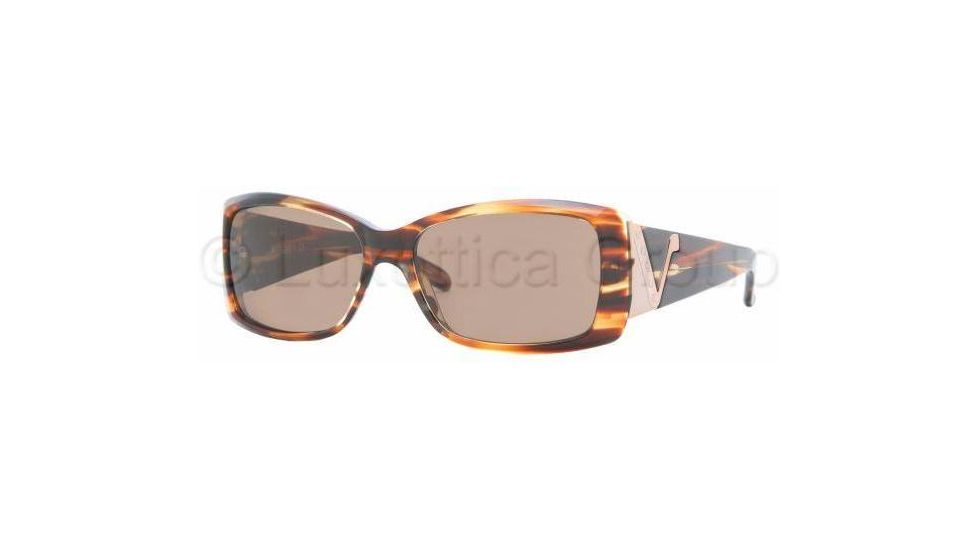 Vogue Bifocal Sunglasses VO2560S with Lined Bi-Focal Rx Prescription Lenses VO2560S-162773-5515 - Lens Diameter: 55 mm, Frame Color: Striped Brown