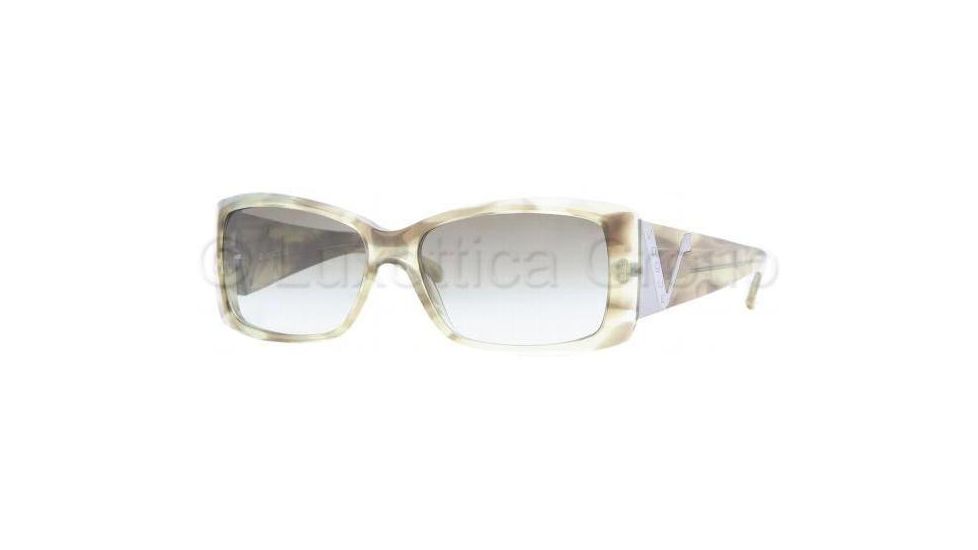 Vogue Bifocal Sunglasses VO2560S with Lined Bi-Focal Rx Prescription Lenses VO2560S-16458E-5515 - Lens Diameter: 55 mm, Frame Color: Striped Green