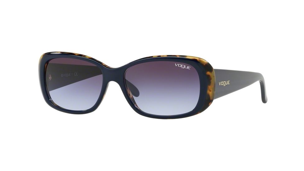 Vogue Prescription Sunglasses, 55mm, Top Blue/tortoise, VO2606S-26474Q-55-SV