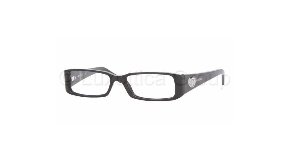 Vogue VO2553 Progressive Eyeglasses, Black Frame / 51 mm Prescription Lenses, W44 5115