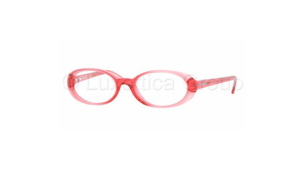 Vogue VO 2554 Eyeglasses Styles Gradient Red Metallic Frame w/Non-Rx 50 mm Diameter Lenses, 1595-5016