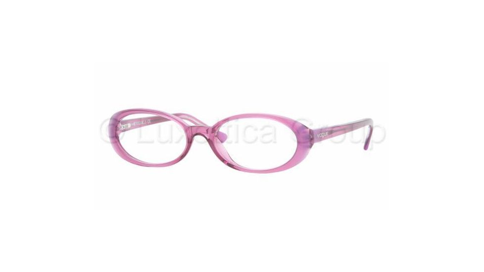 Vogue VO 2554 Eyeglasses Styles - Gradient Violet Metall Frame w/Non-Rx 48 mm Diameter Lenses, 1593-4816