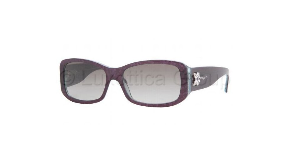 Vogue VO2571SB Bifocal Sunglasses Top Violet On Blue Frame / 55 mm Prescription Lenses, 167111-5515, Select Frame Color / Lens Diameter Top Violet On Blue Frame / 55 mm Prescription Lenses