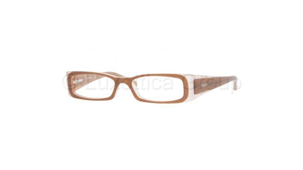Vogue VO2584 Bifocal Eyeglasses - Top Brown-Beige Frame / 48 mm Prescription Lenses, 1695-4815
