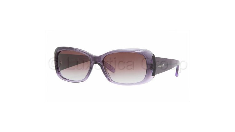 Vogue VO2606S SV Prescription Sunglasses - Violet Grad. Violet Trans Violet Gradient Frame / 55 mm Prescription Lenses, 17328H-5515