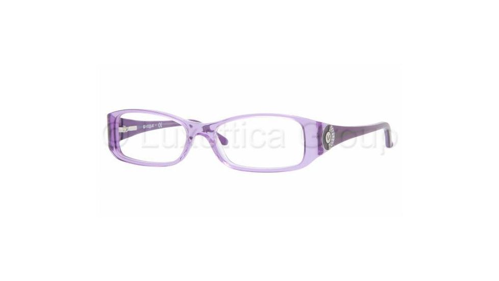 Vogue VO2624B Progressive Eyeglasses Violet Transparent Frame / 50 mm Prescription Lenses, 1746-5015